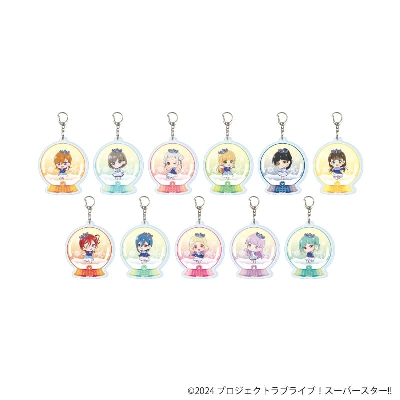 ラブライブ!スーパースター!! アクリルキーホルダー5月スノードームver. トレーディング(全11種)(ミニキャライラスト)
 
2025年07月発売