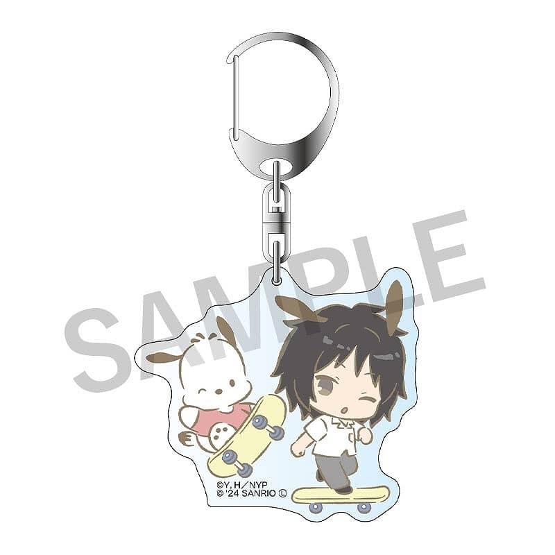 夏目友人帳×サンリオキャラクターズ アクリルキーホルダー(サンリオキャラクターズ コラボ第二弾) 田沼 要&ポチャッコ
 
2025年3月22日発売
で取扱中 (アニメイト)