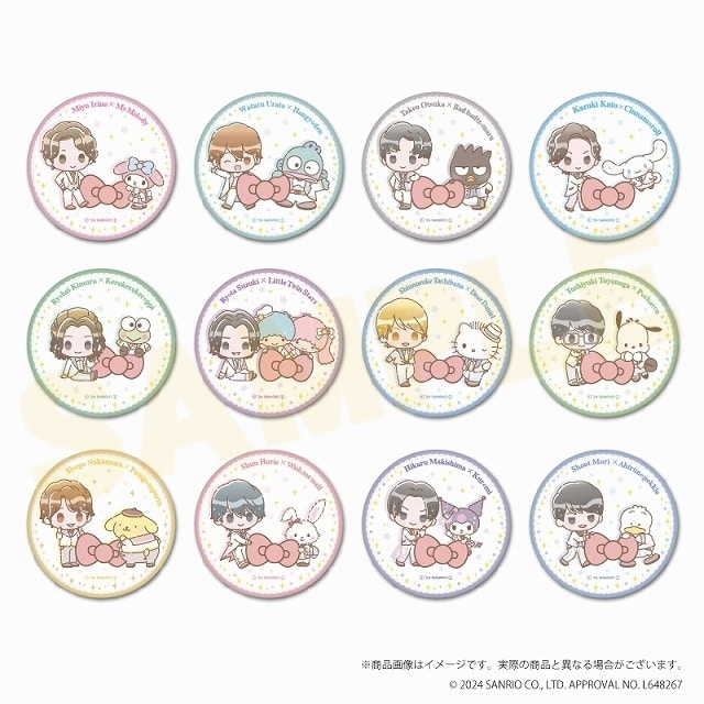 Hello Kitty 50th Anniversary Presents My Bestie Dream Stage with Sanrio characters 缶バッジコレクションB【全12種】
 
2025年02月下旬発売