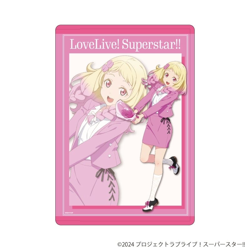 ラブライブ!スーパースター!! キャラクリアケース10月鬼塚夏美(描き下ろしイラスト)
 
2025年07月発売