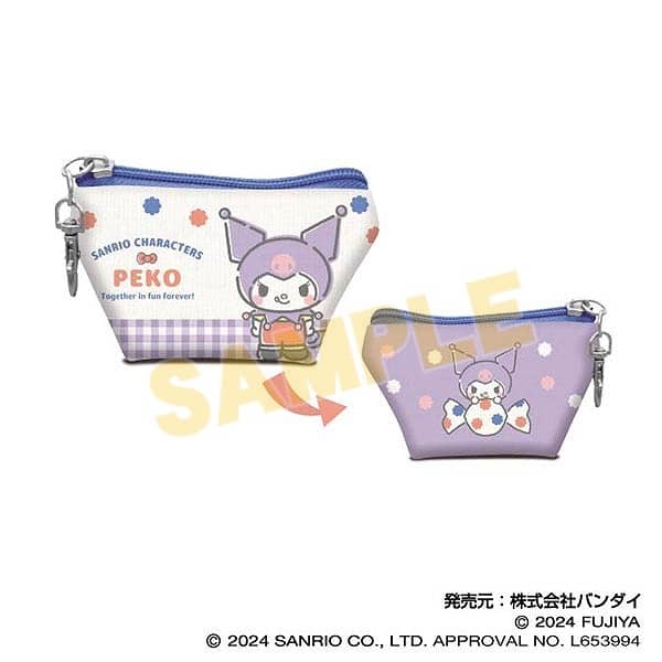 PEKO×サンリオキャラクターズ イヤフォンポーチ 06 クロミ
 
2025年07月発売