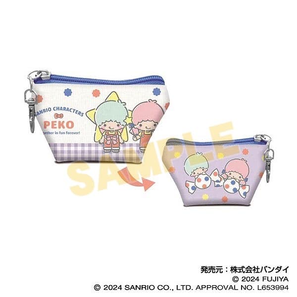 PEKO×サンリオキャラクターズ イヤフォンポーチ 05 リトルツインスターズ
 
2025年07月発売