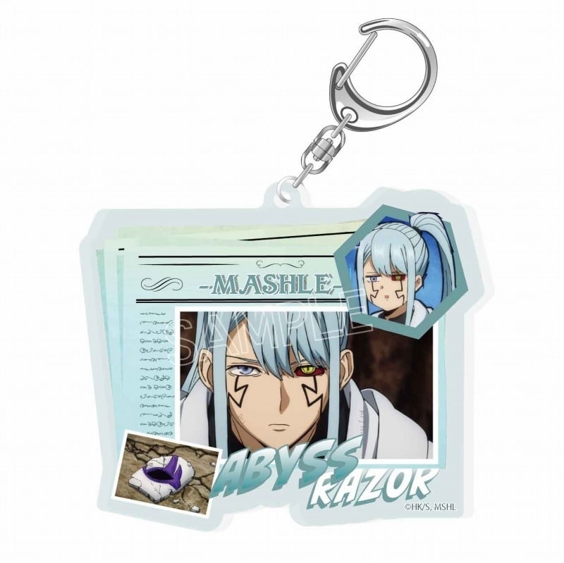 マッシュル コラージュアクリルキーホルダー アビス・レイザー
 
2024年10月下旬発売