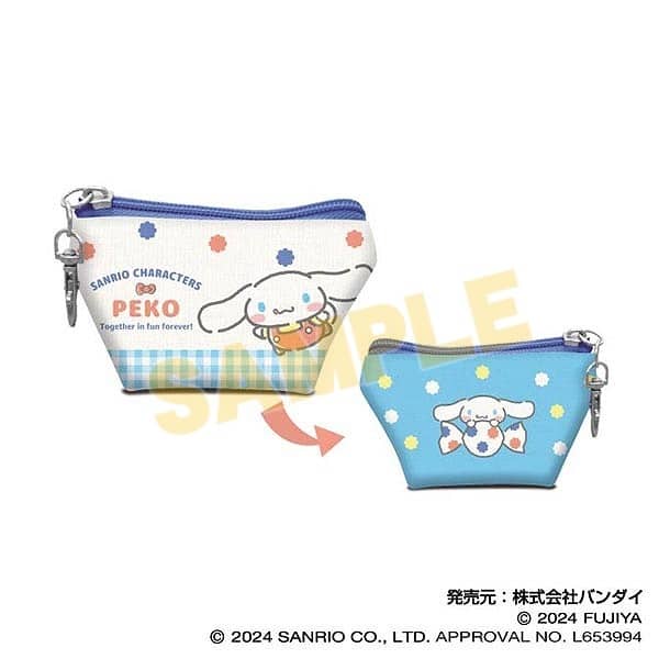 PEKO×サンリオキャラクターズ イヤフォンポーチ 04 シナモロール
 
2025年07月発売