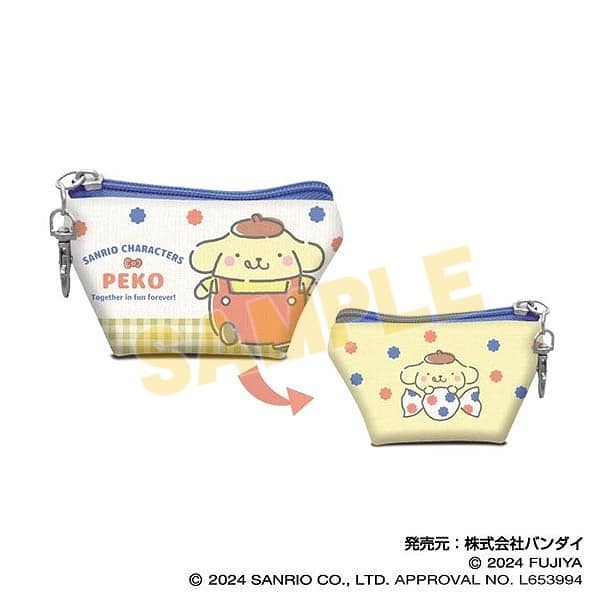 PEKO×サンリオキャラクターズ イヤフォンポーチ 03 ポムポムプリン
 
2025年07月発売