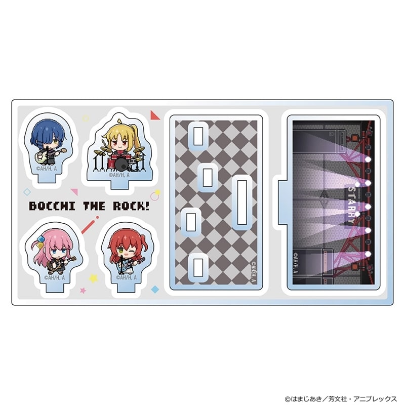 ぼっち・ざ・ろっく! ジオラマアクリルスタンド(結束バンド/ドット絵)
 
2025年07月発売
で取扱中 (アニメイト)