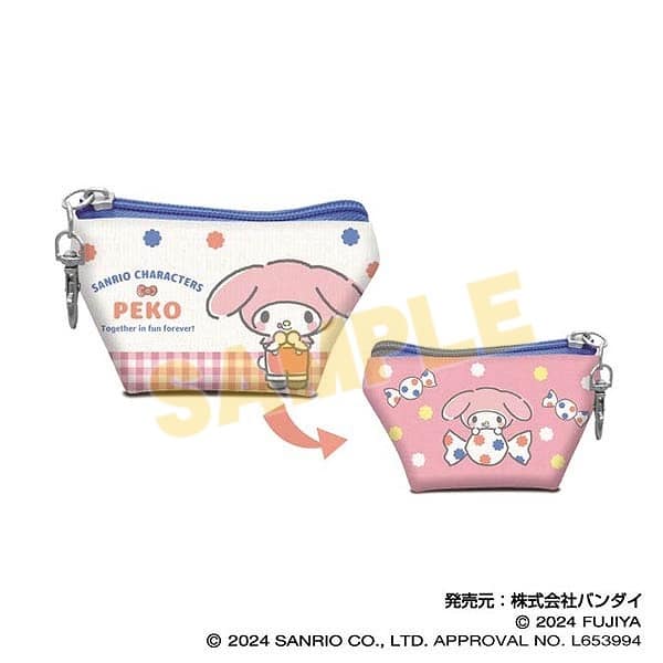 PEKO×サンリオキャラクターズ イヤフォンポーチ 02 マイメロディ
 
2025年07月発売