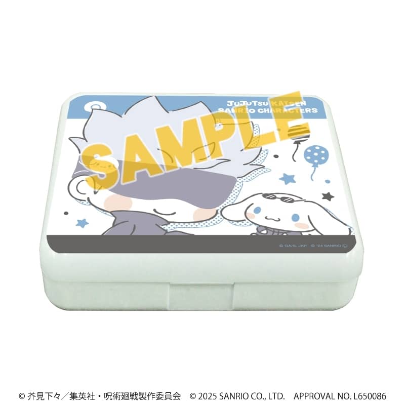 呪術廻戦 渋谷事変×サンリオキャラクターズ 小物ケース6月五条 悟×シナモロール(コラボイラスト)
 
2025年06月発売