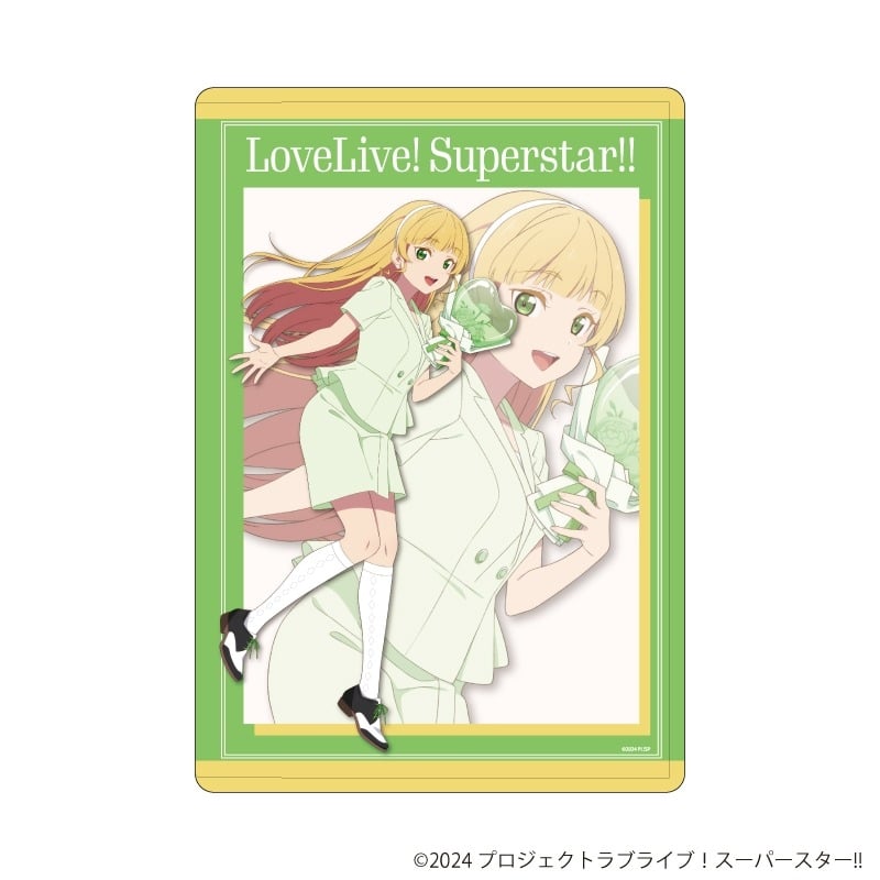 ラブライブ!スーパースター!! キャラクリアケース5月平安名すみれ(描き下ろしイラスト)
 
2025年07月発売