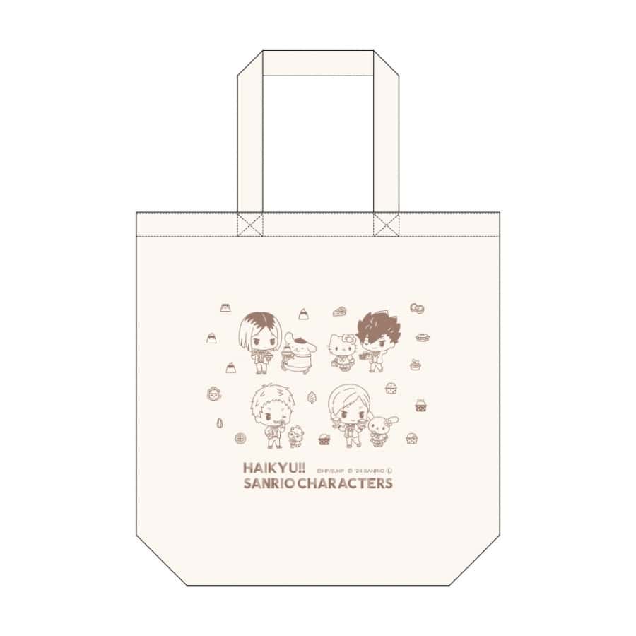 ハイキュー!!×サンリオキャラクターズ トートバッグ パターンB
 
2024年8月2日発売
で取扱中 (アニメイト)