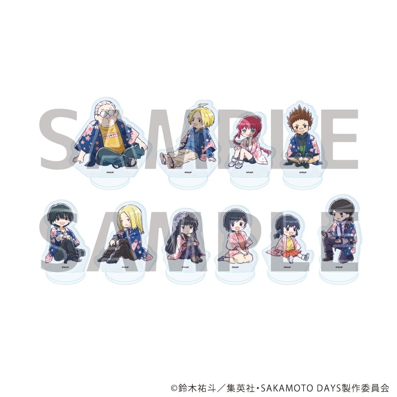 サカモトデイズ アクリルぷちスタンド4月花見ver. ブラインド(全10種)(グラフアートイラスト) 
2025年07月発売