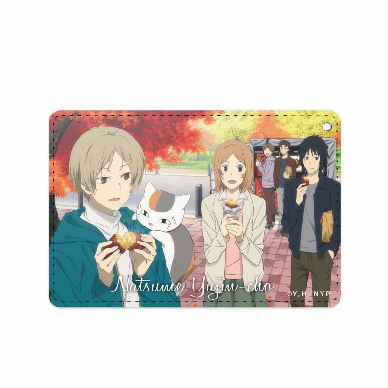 夏目友人帳 描き下ろしイラスト みんなで焼き芋ver. 1ポケットパスケース【再販】
 
2025年7月27日発売