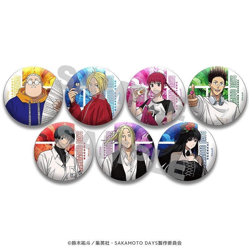 サカモトデイズ 缶バッジ(全7種+各種シークレット) 
2025年06月下旬発売