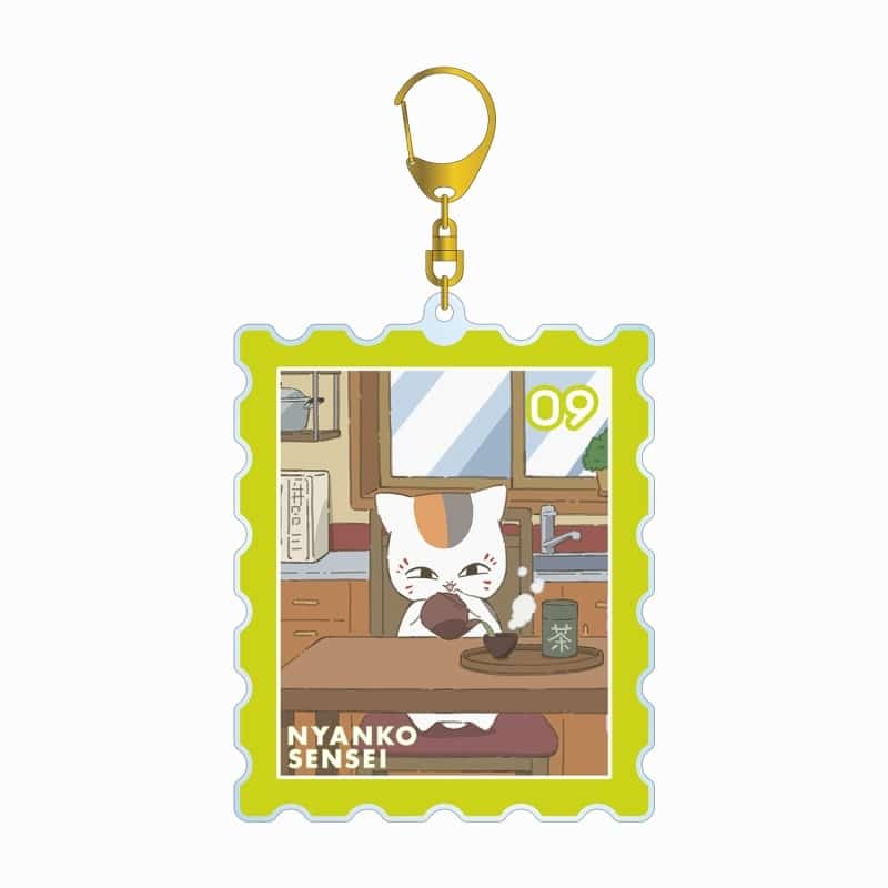 夏目友人帳 描き下ろしイラスト 9時のニャンコ先生 ニャンコ先生の1日ver. BIGアクリルキーホルダー
 
2025年8月27日発売
で取扱中 (アニメイト)
