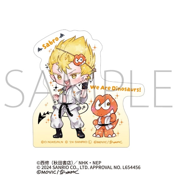魔入りました!入間くん×サンリオキャラクターズ ステッカー/サブロ×ウィアーダイナソアーズ!<DOLLY MIX(どーりーみっくす)>
 
2024年12月28日発売