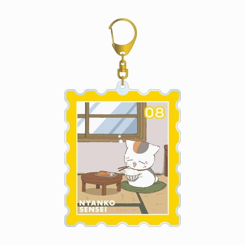 夏目友人帳 描き下ろしイラスト 8時のニャンコ先生 ニャンコ先生の1日ver. BIGアクリルキーホルダー
 
2025年8月27日発売
で取扱中 (アニメイト)