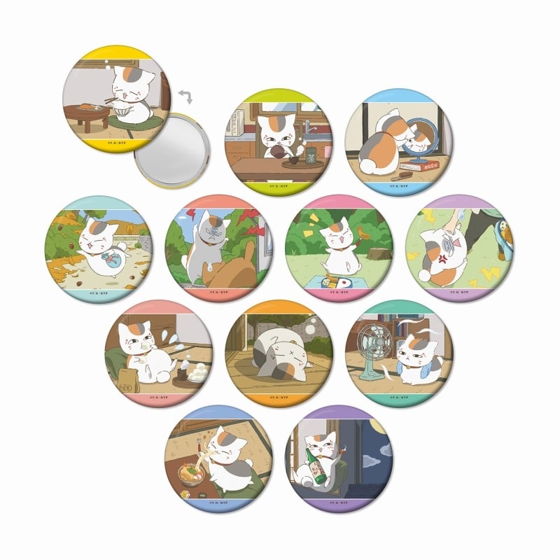 夏目友人帳 描き下ろしイラスト ニャンコ先生の1日ver. トレーディング缶ミラー
 
2025年8月27日発売
で取扱中 (アニメイト)
