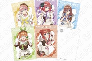 五等分の花嫁* 3 o’clock 五等分の花嫁* ポストカードセット(5枚入り)
 
2025年06月下旬発売
で取扱中 (アニメイト)