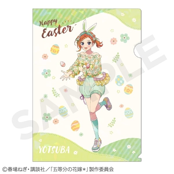 五等分の花嫁* ホログラムA4クリアファイル 中野四葉
 
2025年07月発売