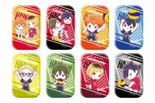 ハイキュー!! GraffArt トレーディングスクエア缶バッジ 【全8種】
 アニメイトで
2025年4月25日発売