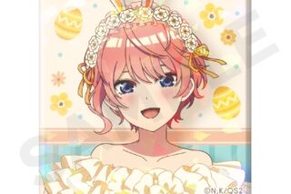 五等分の花嫁* ホログラムスクエア缶バッジ 中野一花
 
2025年07月発売