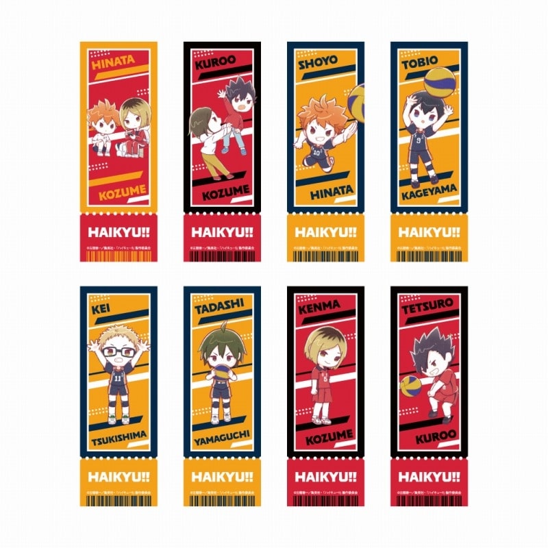 ハイキュー!! GraffArt トレーディングクリアチケット 【全8種】
 アニメイトで
2025年4月25日発売