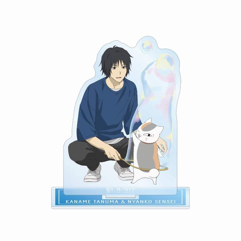 夏目友人帳 描き下ろしイラスト 田沼要&ニャンコ先生 シャボン玉ver. BIGアクリルスタンド【再販】
 
2025年7月27日発売