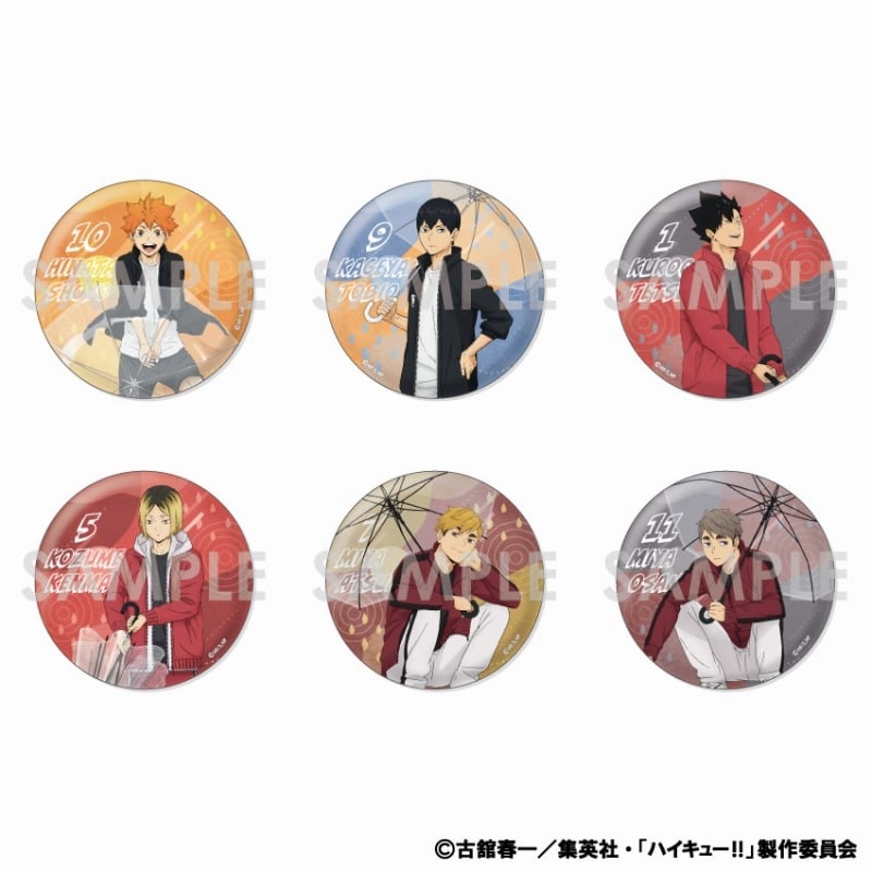 ハイキュー!! トレーディングBIG缶バッジ-rain-
 アニメイトで
2025年04月発売