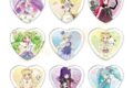 プリパラ10周年×サンリオキャラクターズ ホログラムハート型缶バッジ1月ブラインド(全9種)(等身イラスト)
 
2025年03月発売