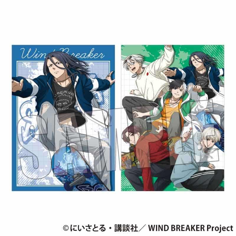 ウィンドブレイカー (ウィンブレ) らくピタポスター 杉下 京太郎 スケーターver.     ホビーストックで2025年5月発売