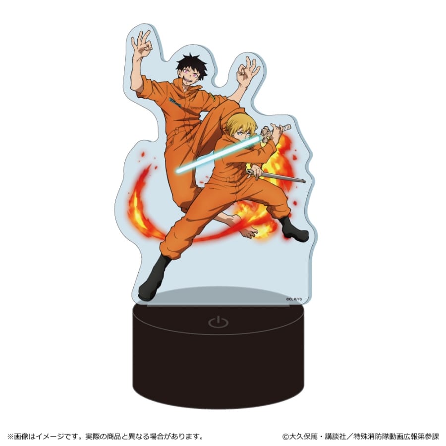 炎炎ノ消防隊  LED アクリルスタンド/シンラ&アーサー
 
2025年06月下旬発売