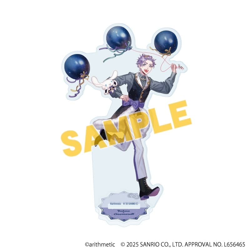 Starry☆Sky×サンリオキャラクターズ アクリルスタンド12月天羽翼×シナモロール(コラボイラスト)
 
2025年07月発売
で取扱中 (アニメイト)