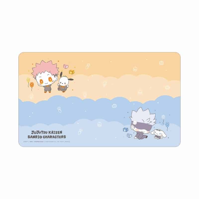 呪術廻戦×サンリオキャラクターズ 虎杖悠仁×ポチャッコ・五条 悟×シナモロール マルチデスクマット
 
2025年9月7日発売
