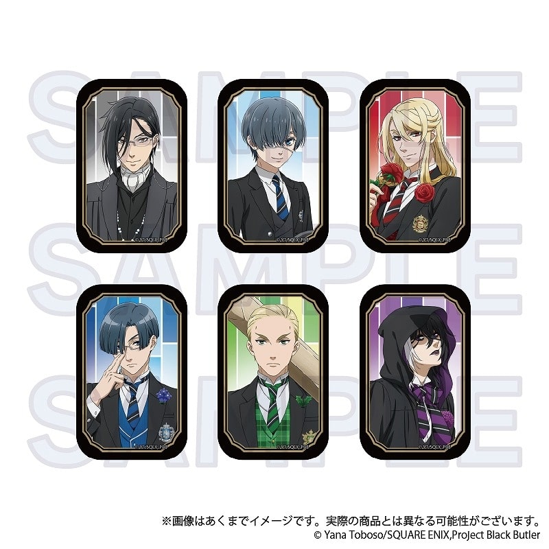 黒執事 ーー トレーディングスクエア缶バッジ
 
2025年01月発売