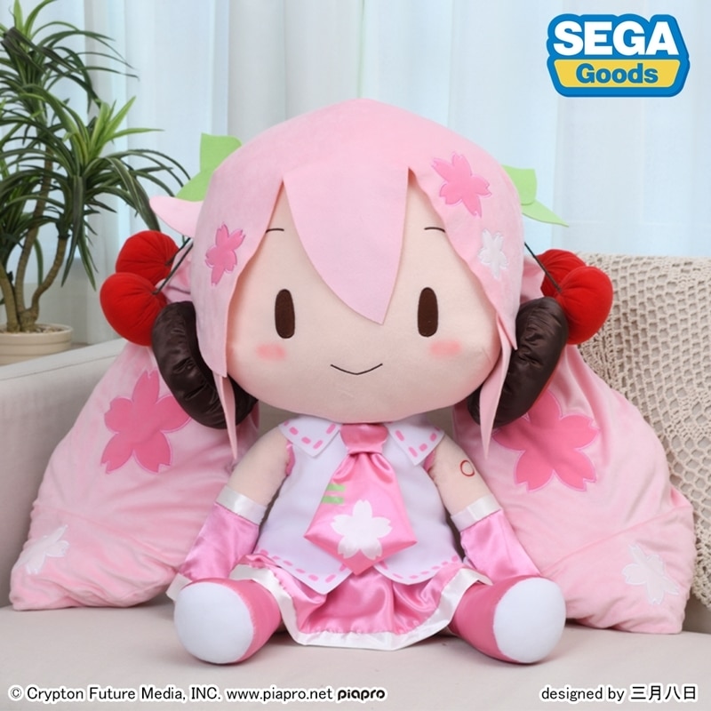 初音ミクシリーズ 桜ミク ふわぷち どでかジャンボぬいぐるみ
 
2025年10月発売
