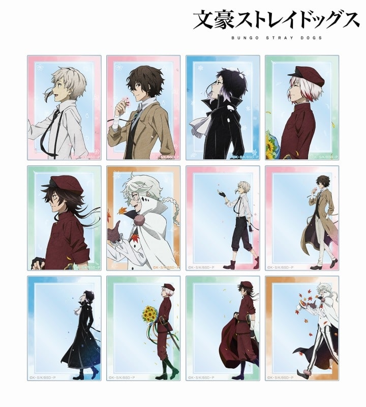 文豪ストレイドッグス (文スト) 描き下ろし 季節の歩みver. トレーディングアクリルカード【アニメイト特典付】
 
2024年12月21日発売