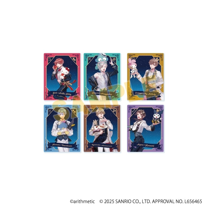 Starry☆Sky×サンリオキャラクターズ アクリルカード1月Spring&Summer ブラインド(全6種)(コラボイラスト)
 
2025年07月発売
で取扱中 (アニメイト)