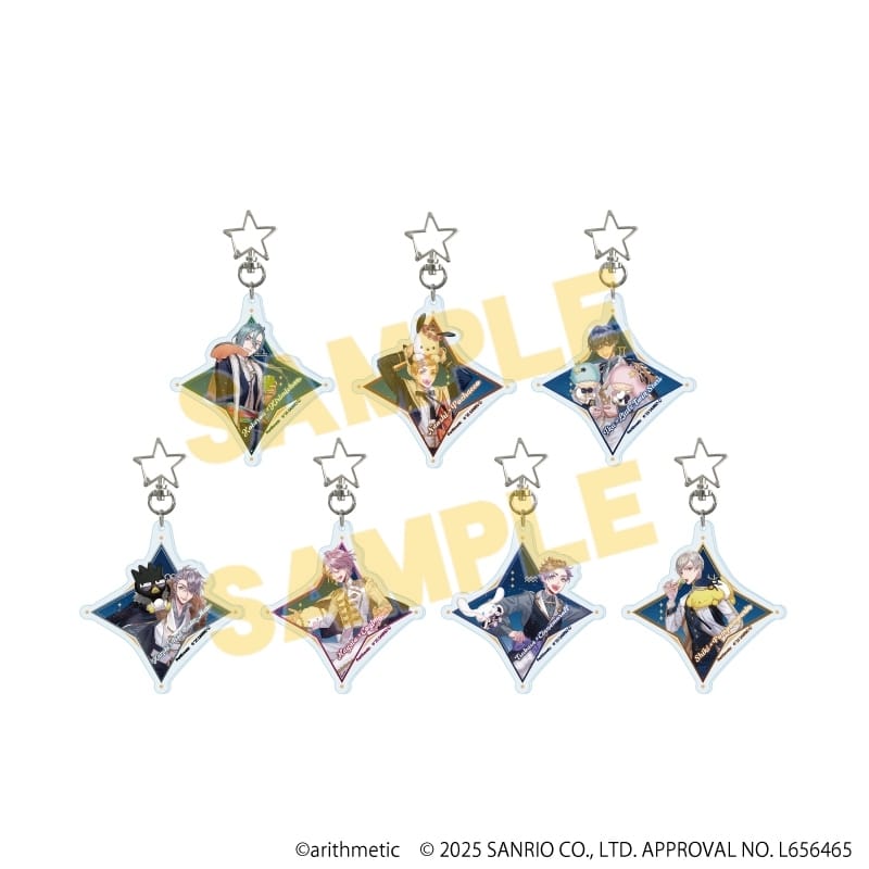 Starry☆Sky×サンリオキャラクターズ 星型ナスカンアクリルキーホルダー2月Autumn&Winterブラインド(全7種)(コラボイラスト)
 
2025年07月発売
で取扱中 (アニメイト)
