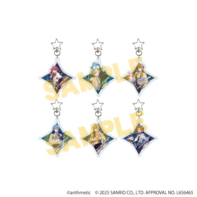 Starry☆Sky×サンリオキャラクターズ 星型ナスカンアクリルキーホルダー1月Spring&Summer ブラインド(全6種)(コラボイラスト)
 
2025年07月発売
で取扱中 (アニメイト)