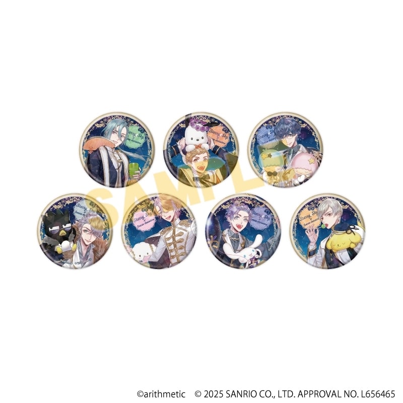Starry☆Sky×サンリオキャラクターズ ホログラム缶バッジ(57mm)2月Autumn&Winter ブラインド(全7種)(コラボイラスト)
 
2025年07月発売
で取扱中 (アニメイト)
