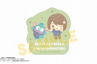 呪術廻戦 懐玉・玉折 サンリオキャラクターズ ダイカットステッカー 家入硝子×ハンギョドン
 
2025年06月上旬発売