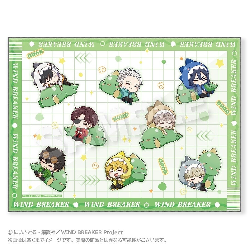 ウィンドブレイカー (ウィンブレ) ブランケット ぎゃおコレver.【再販】
 
2025年03月発売