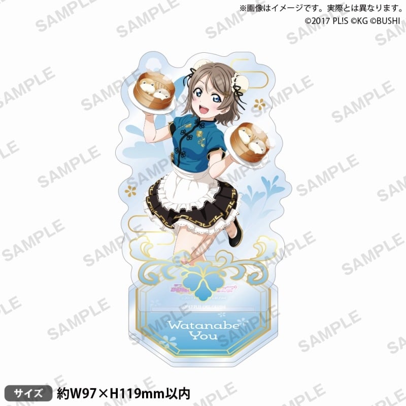 ラブライブ!スクールアイドルフェスティバル アクリルスタンド Aqours チャイナドレスver. 渡辺 曜
 
2025年6月27日発売