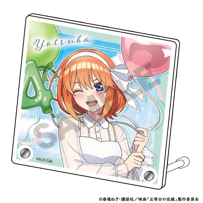 映画五等分の花嫁 ミニアクリルパネル 中野四葉 バルーン【再販】
 
2025年07月発売