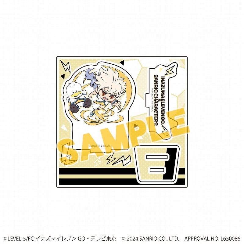イナズマイレブンGO×サンリオキャラクターズ アクリルスタンドプレート31/白竜×あひるのペックル(ミニキャライラスト)
 
2025年04月発売