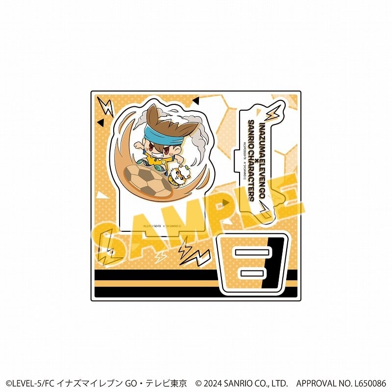 イナズマイレブンGO×サンリオキャラクターズ アクリルスタンドプレート26/西園信助×コロコロクリリン(ミニキャライラスト)
 
2025年04月発売