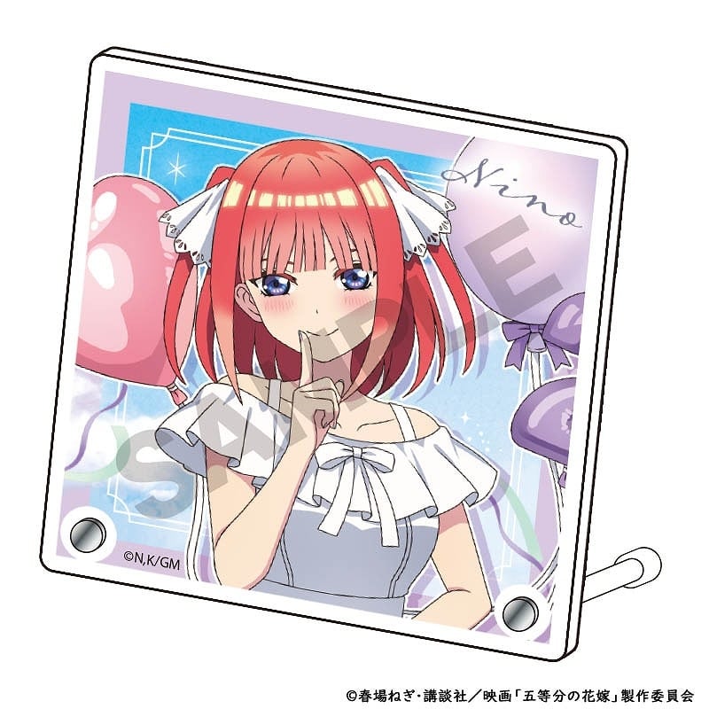 映画五等分の花嫁 ミニアクリルパネル 中野二乃 バルーン【再販】
 
2025年07月発売