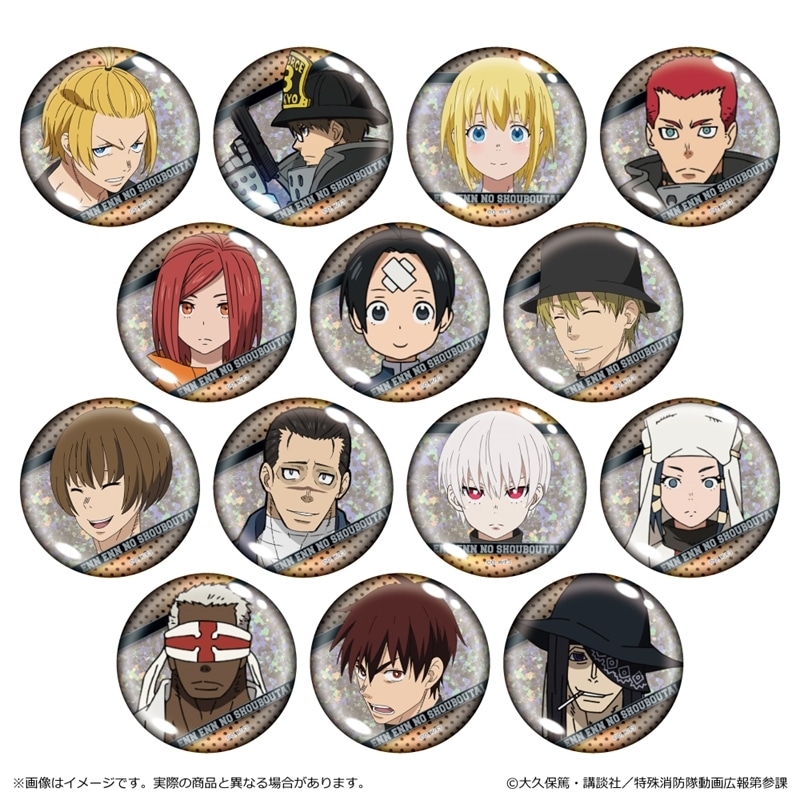 炎炎ノ消防隊  ホログラム缶バッジ B
 
2025年06月下旬発売
 【アニメイト】