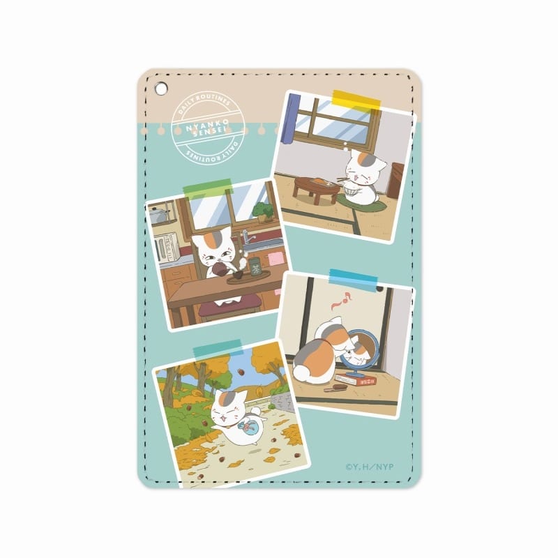 夏目友人帳 描き下ろしイラスト 集合A ニャンコ先生の1日ver. 1ポケットパスケース【再販】
 
2025年7月27日発売
で取扱中 (アニメイト)