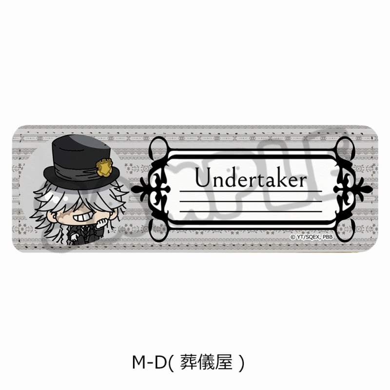 アニメ黒執事 — レザーバッジ(ロング) M-D(葬儀屋)
 
2025年03月上旬発売